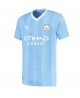 Günstige Manchester City Oscar Bobb #52 Heimtrikot 2023-24 Kurzarm